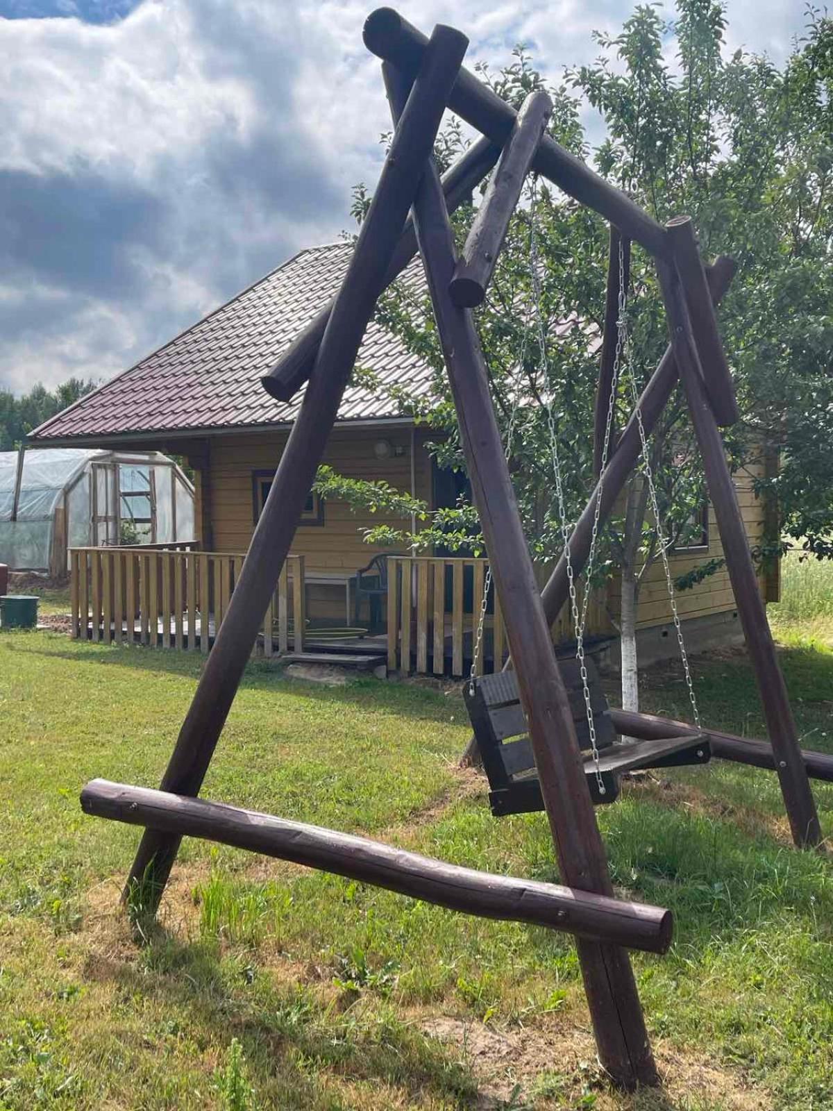 Ceslovos Sodyba Zarasai Exteriör bild